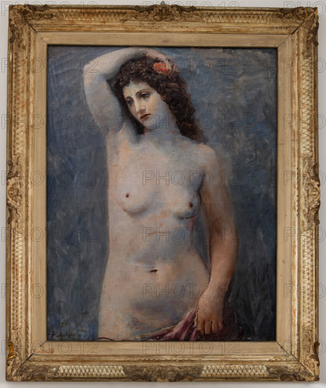 Collezione Assicoop Unipol, inv. n°  895: 
Achille Funi (1890-1972); “Nudo di donna” ; olio su