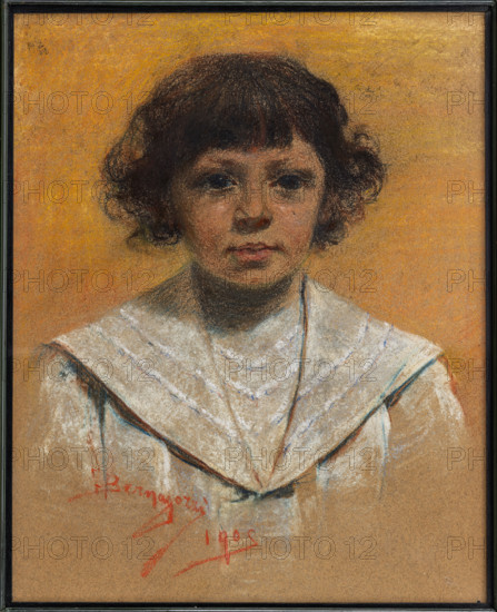 Collezione Assicoop Unipol, inv. n° 906: 
Federico Bernagozzi (1859-1916); “Ritratto di bimba”,