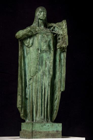 Collezione Assicoop Unipol, inv. n° 915: 
Ermenegildo Luppi (1877-1973); “Athena - La Poesia”