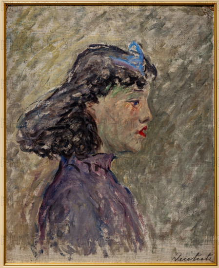 Collezione Assicoop Unipol, inv. n° 918: 
Pompeo Vecchiati (1911 - 1985); “Figura femminile” (olio
