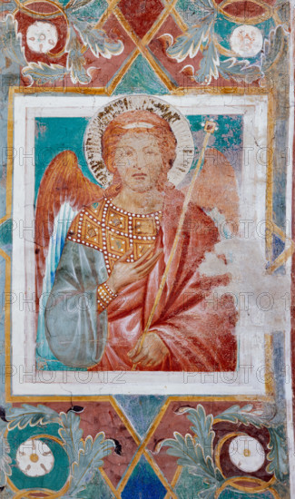 Assisi, Basilica superiore di San Francesco, transetto meridionale, parete meridionale, archivolto