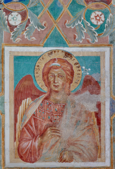 Assisi, Basilica superiore di San Francesco, transetto meridionale, parete meridionale, archivolto