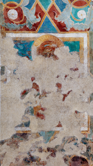 Assisi, Basilica superiore di San Francesco, transetto meridionale, parete meridionale, archivolto