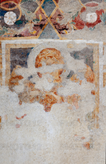Assisi, Basilica superiore di San Francesco, transetto meridionale, parete meridionale, archivolto