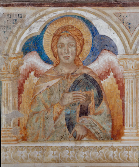 Assisi, Basilica superiore di San Francesco, transetto meridionale, parete ovest, registro mediano,