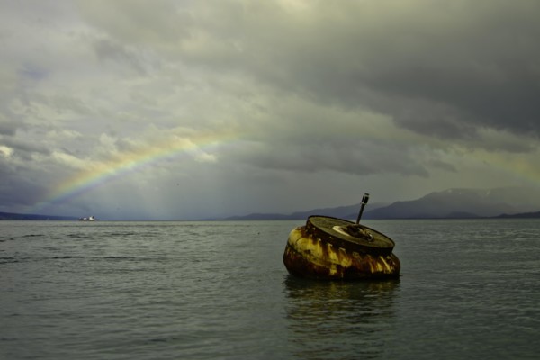 Arc-en-ciel en Alaska