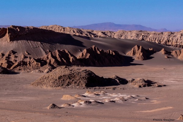 Vallée de la lune, désert d'Atacama, Chili
