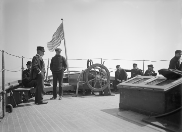 Pilots Awaiting Their Turn, USA, Detroit Publishing Company, 1903