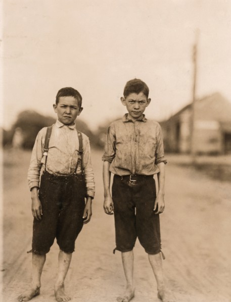 Two Young Textile Mill Workers, Columbus, Georgia, USA, Lewis Hine, 1913