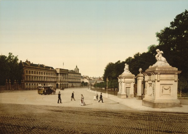 Royal Palace, Brussels, Belgium, Photochrome Print, Detroit Publishing Company, 1900