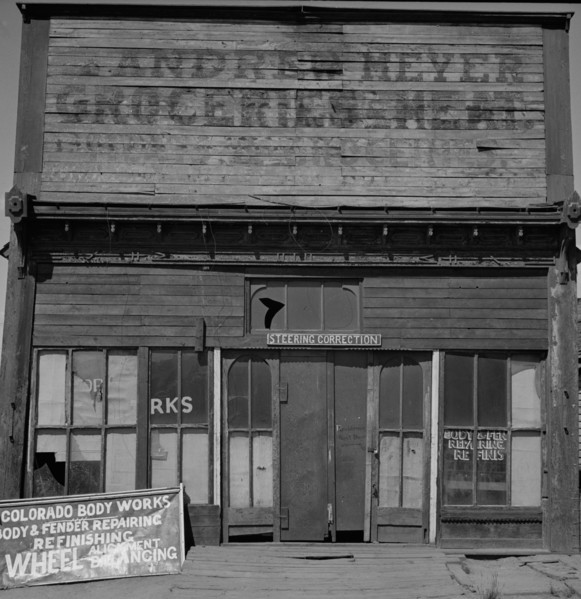 Oldest Store and Building in Old Mining Town, Leadville, Colorado, USA, Marion Post Wolcott for Farm Security Administration, September 1941