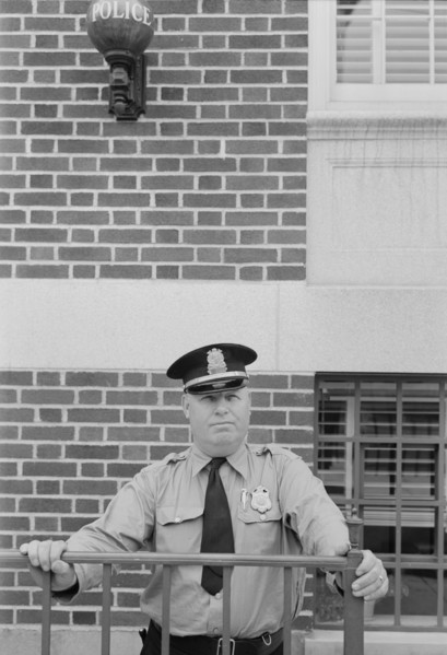 Chief of Police, Southington, Connecticut, USA, Fenno Jacobs for Office of War Information, May 1942
