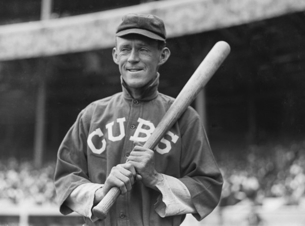 Johnny Evers, Major League Baseball Player, Chicago Cubs, USA, Portrait taken at Polo Grounds, New York City, New York, USA, Bain News Service, July 1913