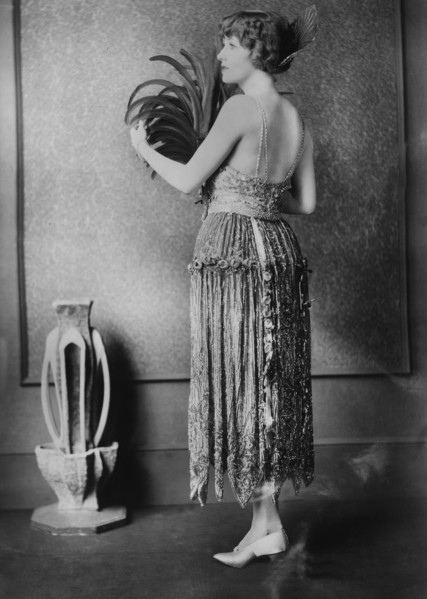 Actress Claire Windsor, Fashion Portrait, Bain News Service, 1924