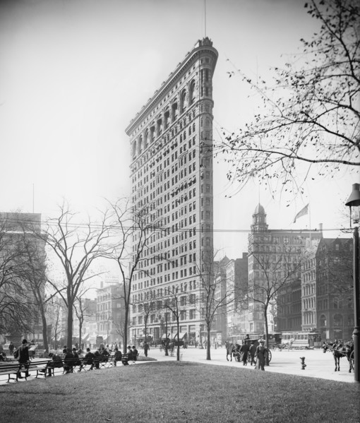 Flatiron Building, New York City, New York, USA, Detroit Publishing Company, 1903