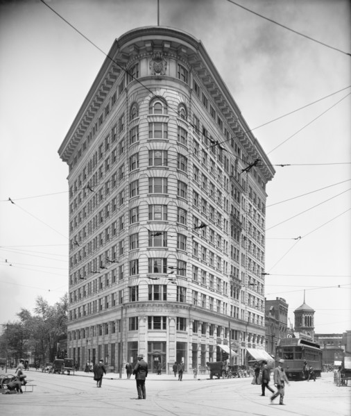 Knights of Pythias Building, Indianapolis, Indiana, USA, Detroit Publishing Company, 1910