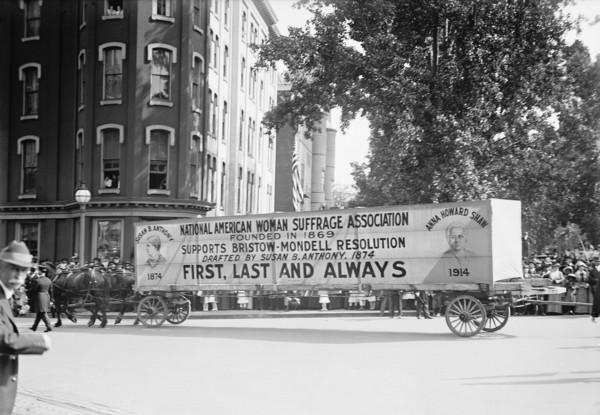 Woman Suffrage Parade, Washington DC, USA, Harris & Ewing, May 1914