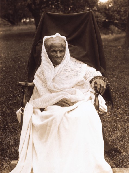 Harriet Tubman (1820-1913), American Abolitionist, Portrait in Rocking Chair at Home, Auburn, New York, USA, 1911