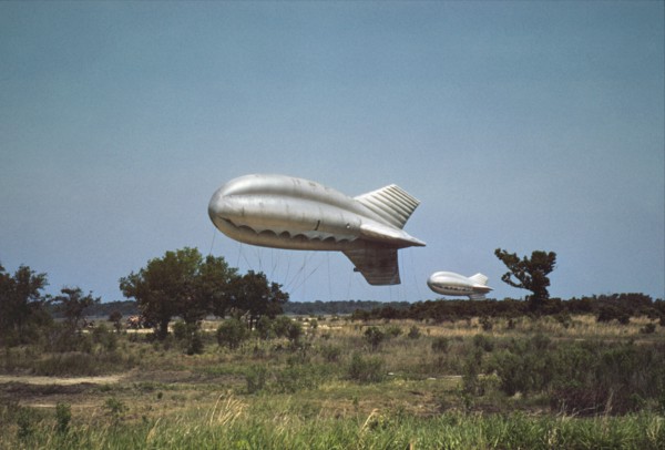 Marine Corps Barrage Balloons, Parris Island, South Carolina, Alfred T. Palmer for Office of War Information, May 1942