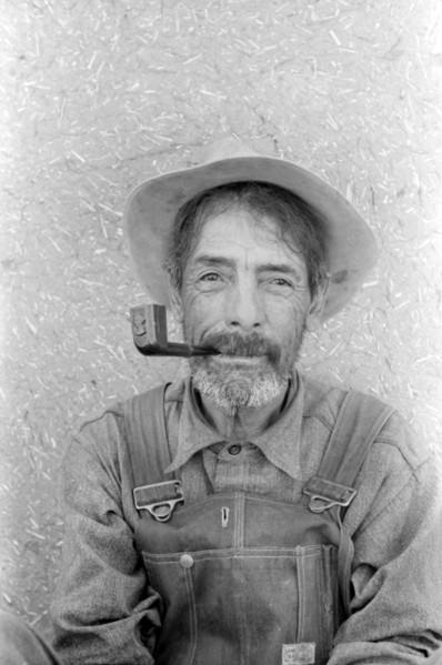 Spanish-American Farmer, Chamisal, New Mexico, USA, Russell Lee, Farm Security Administration, July 1940