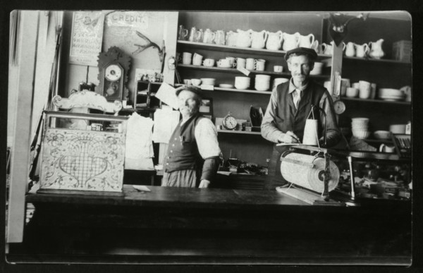 Employees Inside General Store, Portrait, 1900