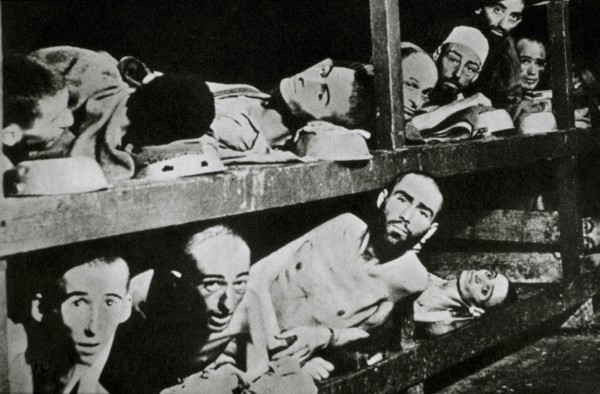 Prisoners in German Concentration Camp, 1944