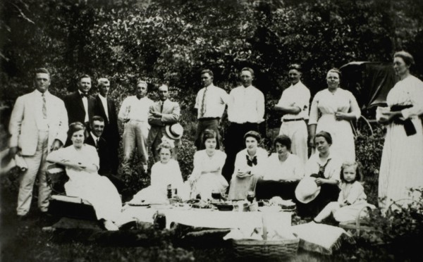 American Picnic, USA, circa 1910