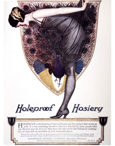 Advertisement, Holeproof Hosiery, circa 1925