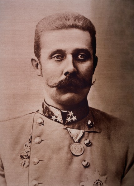 Franz Ferdinand, Austrian Archduke, Assassinated at Sarajevo, Bosnia & Herzegovina on June 28, 1914, Portrait