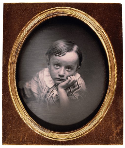 Young Boy Portrait, Daguerreotype, circa 1850's
