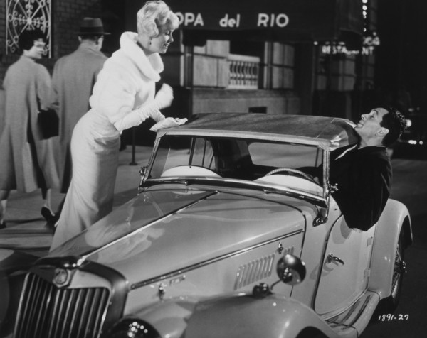 Doris Day and Rock Hudson On-Set of the Film, Pillow Talk, 1959