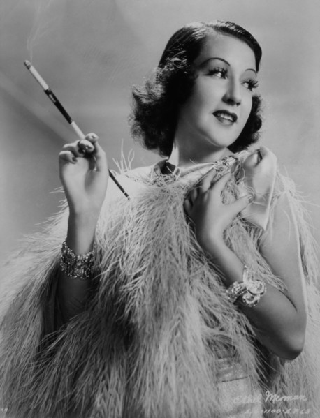 Ethel Merman, Studio Portrait for the Film, Strike Me Pink, 1936