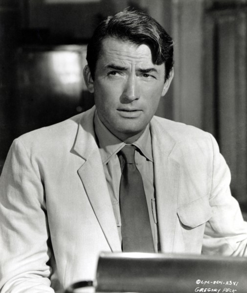 Gregory Peck on-set of the Film, The Guns of Navaron, 1961