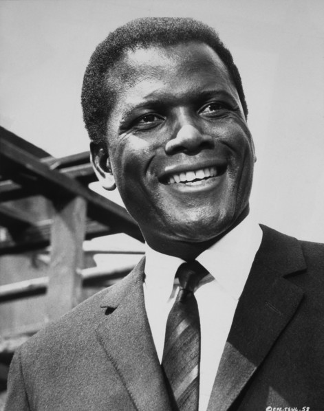 Sidney Poitier, Portrait, On-Set of the Film, "To Sir, With Love", 1967