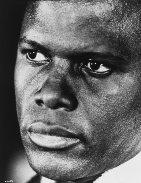 Sidney Poitier, Portrait, On-Set of the Film, "In the Heat of the Night", 1967