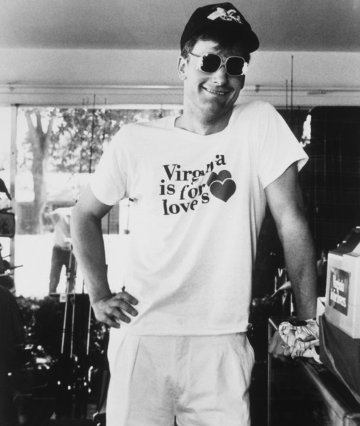 Jeff Daniels, On-Set of the Film, "Something Wild", 1986