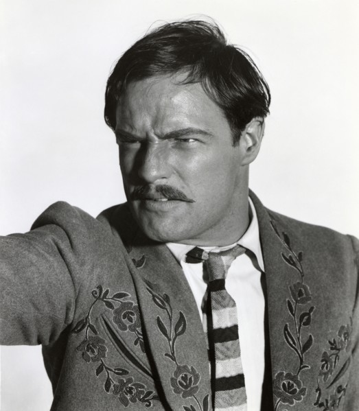 Marlon Brando on-set of the Film, "Viva Zapata", 1952