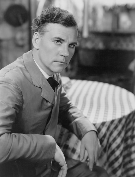 Walter Huston, on-set of the Film, "Rain" Directed by Lewis Milestone, 1932