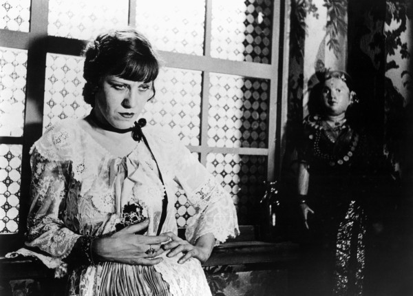 Lotte Lenya, on-set of the Film, "The Threepenny Opera (Die Dreigroschenoper)" Directed by  G. W. Pabst, 1931
