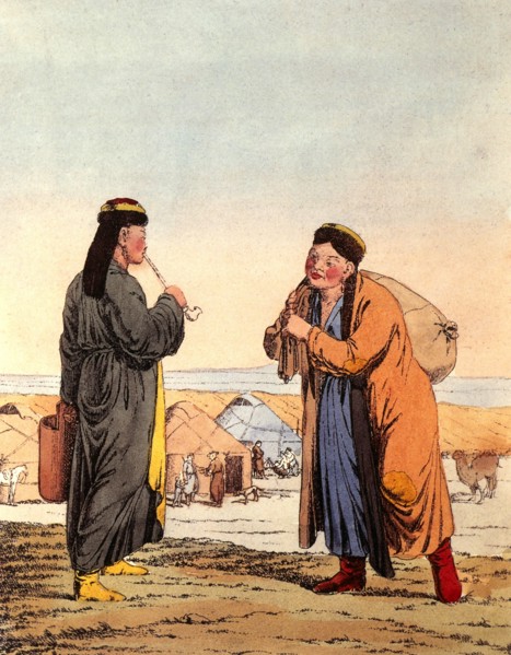 Two Kalmuk Women, from Travels Through the Southern Provinces of the Russian Empire in the Years 1793 & 1794