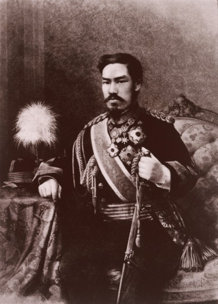 Emperor Meiji (1852-1912), Emperor of Japan 1867-1912, Portrait, circa 1888
