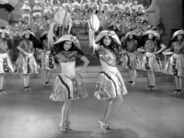 Marion Byron, Ann Sothern (as Harriette Lake), on-set of the Film, "The Show of Shows", 1929