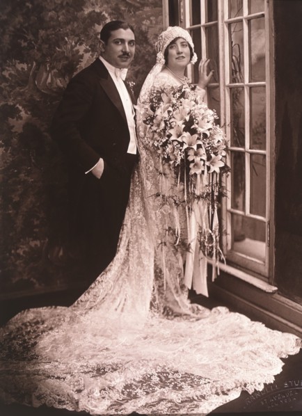 Wedding Couple, Portrait, New York, USA, circa 1930