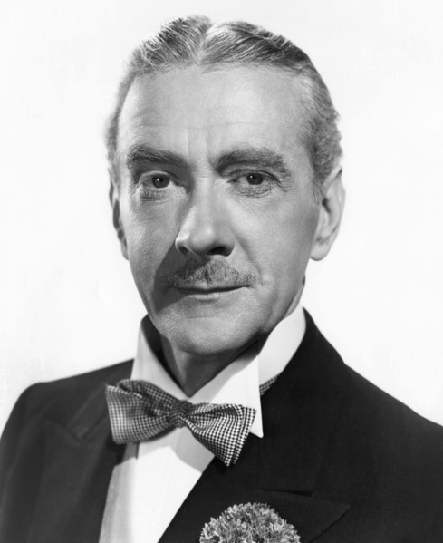 Clifton Webb, Portrait, on-set of the Film, "The Razor's Edge", 20th Century Fox, 1946