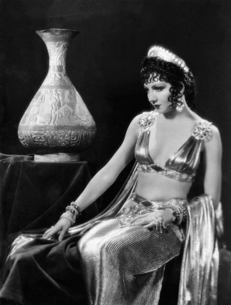 Claudette Colbert, Publicity Portrait, on-set of the Film, "The Sign of the Cross", 1932