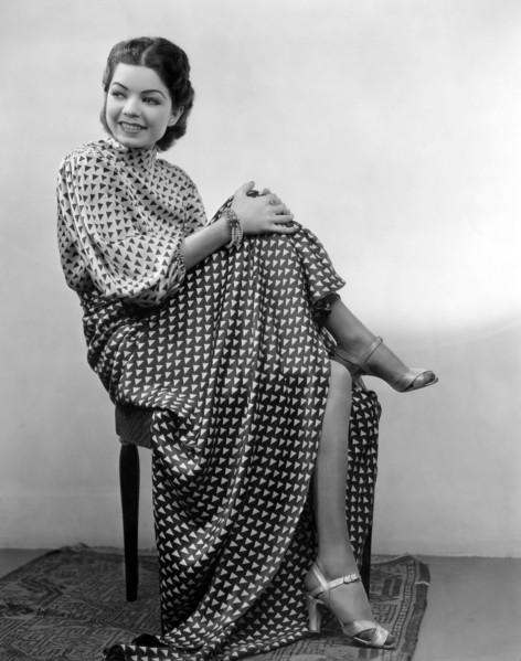 Frances Langford, American Actress, Singer & Entertainer, Publicity Portrait, circa 1935