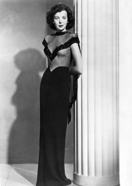 Ida Lupino, English-American Actress and Director, Publicity Portrait, 1945