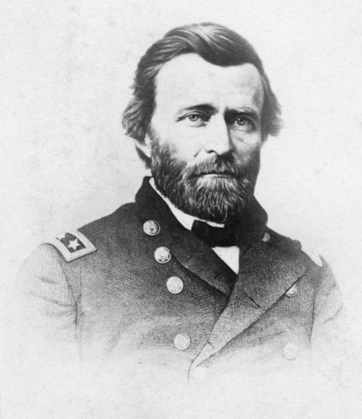 General Ulysses S. Grant, Commander of Union Armies in the American Civil War, Portrait, circa 1864