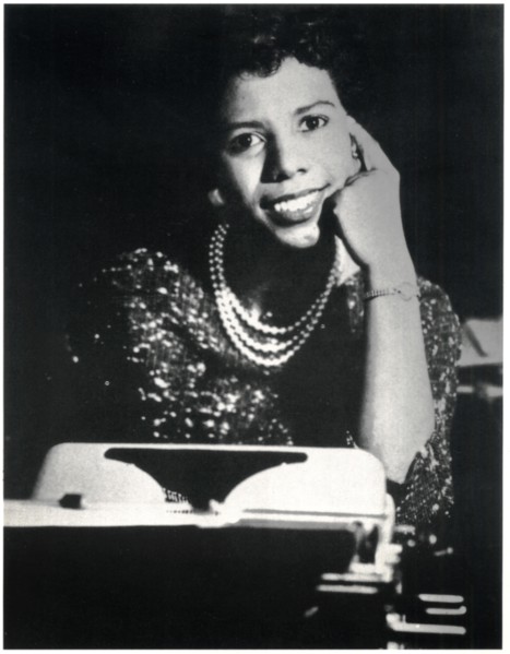 Lorraine Hansberry (1930-1965), American Playwright and Writer, Portrait, circa 1960