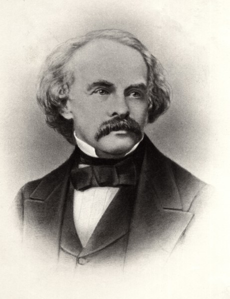 Nathaniel Hawthorne (1804-64), American Novelist, Portrait, circa 1850's